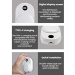 Wall-Mounted Smart UV Sterilizer And Air-Drying Toothbrush Sterilizer - Image 3