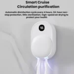 Wall-Mounted Smart UV Sterilizer And Air-Drying Toothbrush Sterilizer - Image 5