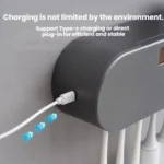 Wall-Mounted Smart UV Sterilization Multifunctional Toothbrush Holder - Image 8