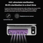 Automatic Drying Electric Toothbrush UV Sanitizer Bathroom Storage Rack - Image 7