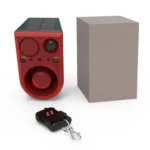 N911J Solar Power Animal Repeller Motion-Activated Sound Light Alarm With Wireless Remote Controlled Voice Speaker - Image 9