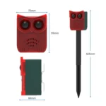 N912A Voice Solar Power Animal Repeller Human Motion Sensor Infrared Sound Light Alarm - Image 9