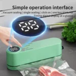 Wireless Automatic Vacuum Sealer Machine Portable Food Preservation Plastic Sealing Vacuum Machine - Image 2