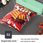 Wireless Automatic Vacuum Sealer Machine Portable Food Preservation Plastic Sealing Vacuum Machine - Image 8