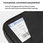Multifunctional Waterproof RFID Passport Pouch Large Capacity Document Organizer Bag - Image 7