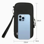 Multifunctional Waterproof RFID Passport Pouch Large Capacity Document Organizer Bag - Image 10