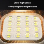 WS-C08 Outdoor Three Level Lighting Camping Lantern Compact Portable Multifunctional Tent Lamp - Image 9