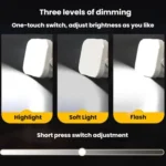 WS-C08 Outdoor Three Level Lighting Camping Lantern Compact Portable Multifunctional Tent Lamp - Image 10