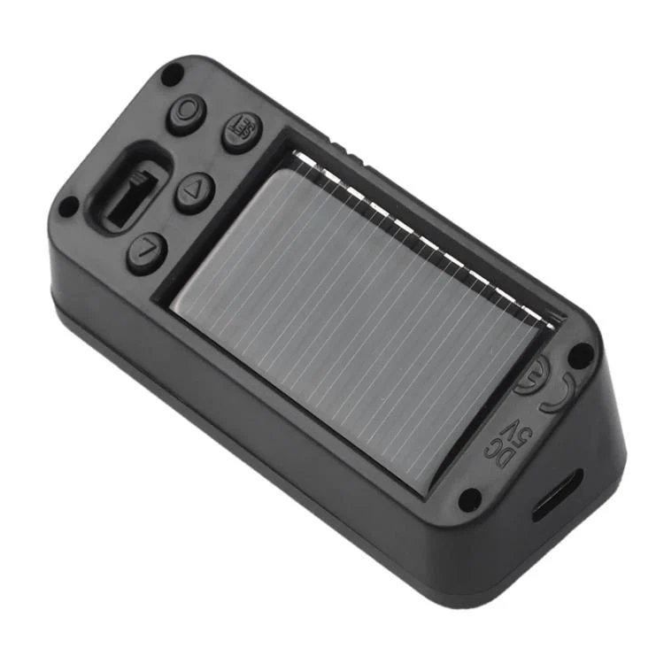 TBD06062322_B2.webp Car Solar-powered Clock With Luminous Light Thermometer Humidity Meter - Image 3