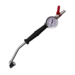 Truck Tire Extended Quick-Inflation Rod With Tire Pressure Gauge