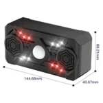 Smart Sensing Ultrasonic LED Strobe Electronic Mouse Insect Repeller - Image 11