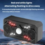 Smart Sensing Ultrasonic LED Strobe Electronic Mouse Insect Repeller - Image 4