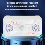 Smart Sensing Ultrasonic LED Strobe Electronic Mouse Insect Repeller - Image 5