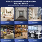 Smart Sensing Ultrasonic LED Strobe Electronic Mouse Insect Repeller - Image 8