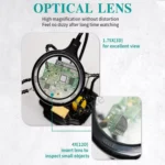 7 In 1 LED Magnifying Glass Repair Soldering Station Constant Temperature Soldering Iron Stand - Image 9