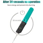 12W Wireless Touch Controlled Soldering Iron USB Rechargeable Constant Temperature Outdoor Repair Soldering Pen - Image 3