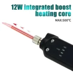 12W Wireless Touch Controlled Soldering Iron USB Rechargeable Constant Temperature Outdoor Repair Soldering Pen - Image 5