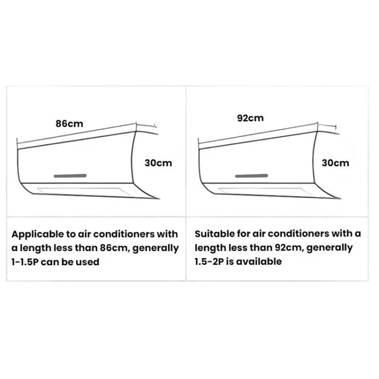 TBD06062378_B5.webp Wall-Mounted Air Conditioner Dust Cover Universal Anti-Direct Blow Air Conditioner Cove - Image 6