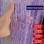 Dense Tassel Door Curtain Home Living Room Partition Decorative Curtain - Image 6