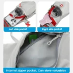 AZELA A1314 Outdoor Sports Backpack Portable Cycling Bag Breathable Lightweight Running Backpack - Image 7