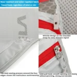 AZELA A1314 Outdoor Sports Backpack Portable Cycling Bag Breathable Lightweight Running Backpack - Image 8