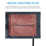 1pair Waterproof Heated Motorcycle Grips With Five-gear Adjustment - Image 7