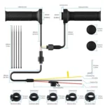ACC Cable Motorcycle 6-speed Memory Heated Throttle Grip - Image 3