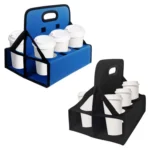 Foldable Food Storage Box Insulated Portable Coffee Cup Takeout Bag - Image 2