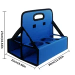 Foldable Food Storage Box Insulated Portable Coffee Cup Takeout Bag - Image 3