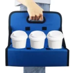 Foldable Food Storage Box Insulated Portable Coffee Cup Takeout Bag - Image 6