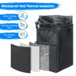 Outdoor Travel Portable Insulated Cooler Water Bottle Bag - Image 4