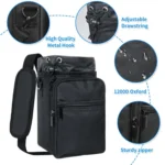 Outdoor Travel Portable Insulated Cooler Water Bottle Bag - Image 5