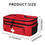 First Aid Kit Medicine Bottle Storage Bag - Image 3