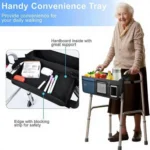 Waterproof Foldable Walker Storage Bag With Large Capacity - Image 5