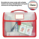 Children Book Bag Transparent Document Bag - Image 4