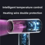 Cordless High-Speed Hair Dryer 100,000 RPM Motor, USB-C Fast Charging & 15600mAh Built-In Battery - Image 5