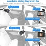 4.3 inch HD 1080P Car Baby Monitor - Image 8