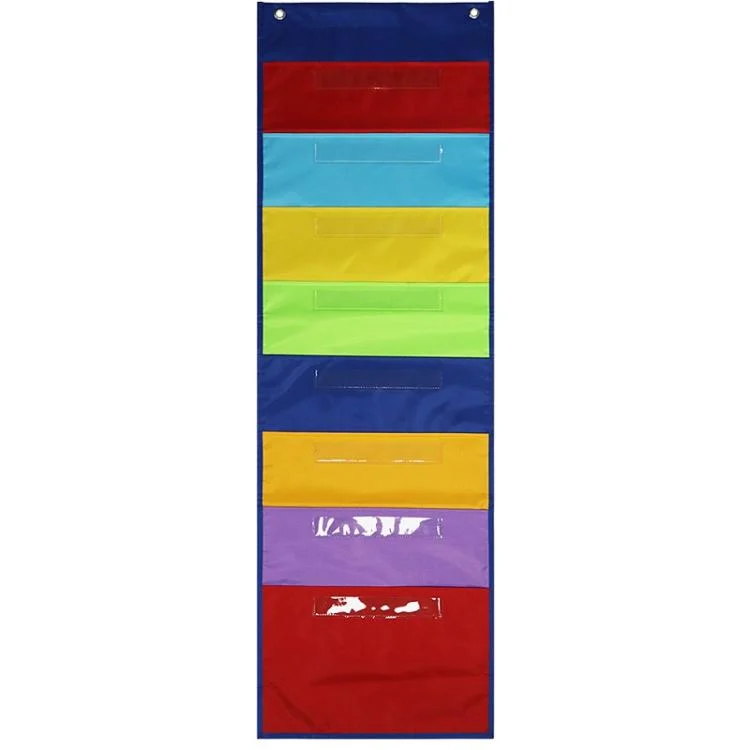 TBD0606253501A.webp Rainbow File Book Magazine Storage Wall Mount Bag - Image 1