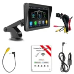7-inch HD Touch Screen + HD 8-light Reversing Image Wireless Carplay Car MP5 Player - Image 2