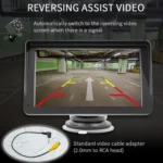 7-inch HD Touch Screen + HD 8-light Reversing Image Wireless Carplay Car MP5 Player - Image 9