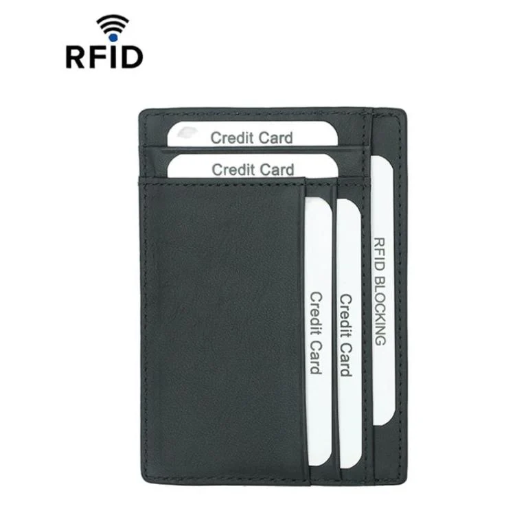 RFID Multi Card Slot Card Wallet Zipper Coin Purse