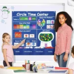 Calendar Weather Cards/Alphabet Word Cards/Circular Time Learning Card Bag - Image 6