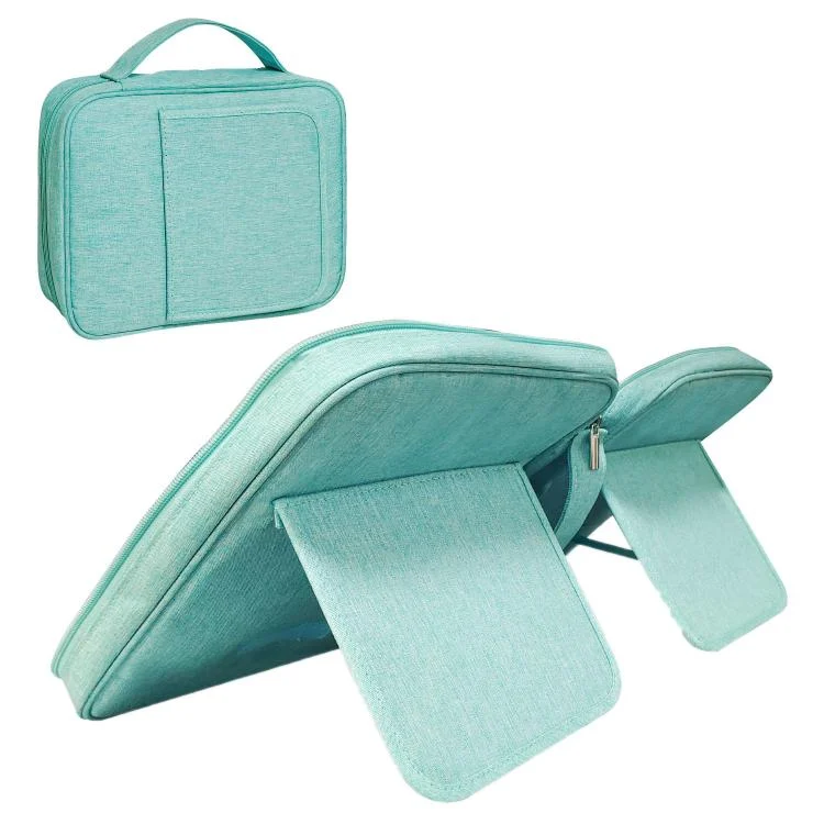 Portable Book Storage Bag With Handle Stand