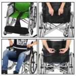 Breathable Elastic Mesh Adjustable Safety Buckle Wheelchair Safety Belt - Image 6