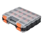 Plastic Multi-Function Portable Parts And Tools Flip-Top Storage Box - Image 4