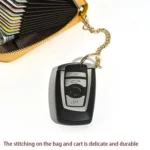 KB-091 RFID Anti-Skimming Zippered Accordion Bag Bank Card ID Card Holder - Image 7