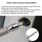Car Tire Motorcycle Bicycle Valve Core Switch Wrench - Image 6