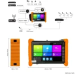 IPC-7100 Video Surveillance Tester Multi-Functional Engineering Tester - Image 4