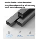 Adjustable Under Desk Storage Basket No Drill Hanging Organizer for Router/Books/Supplies - Image 6