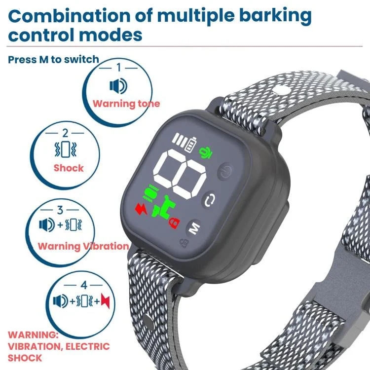TBD06062648_B2.webp Color Screen Automatic Barking Device Dog Collar - Image 3